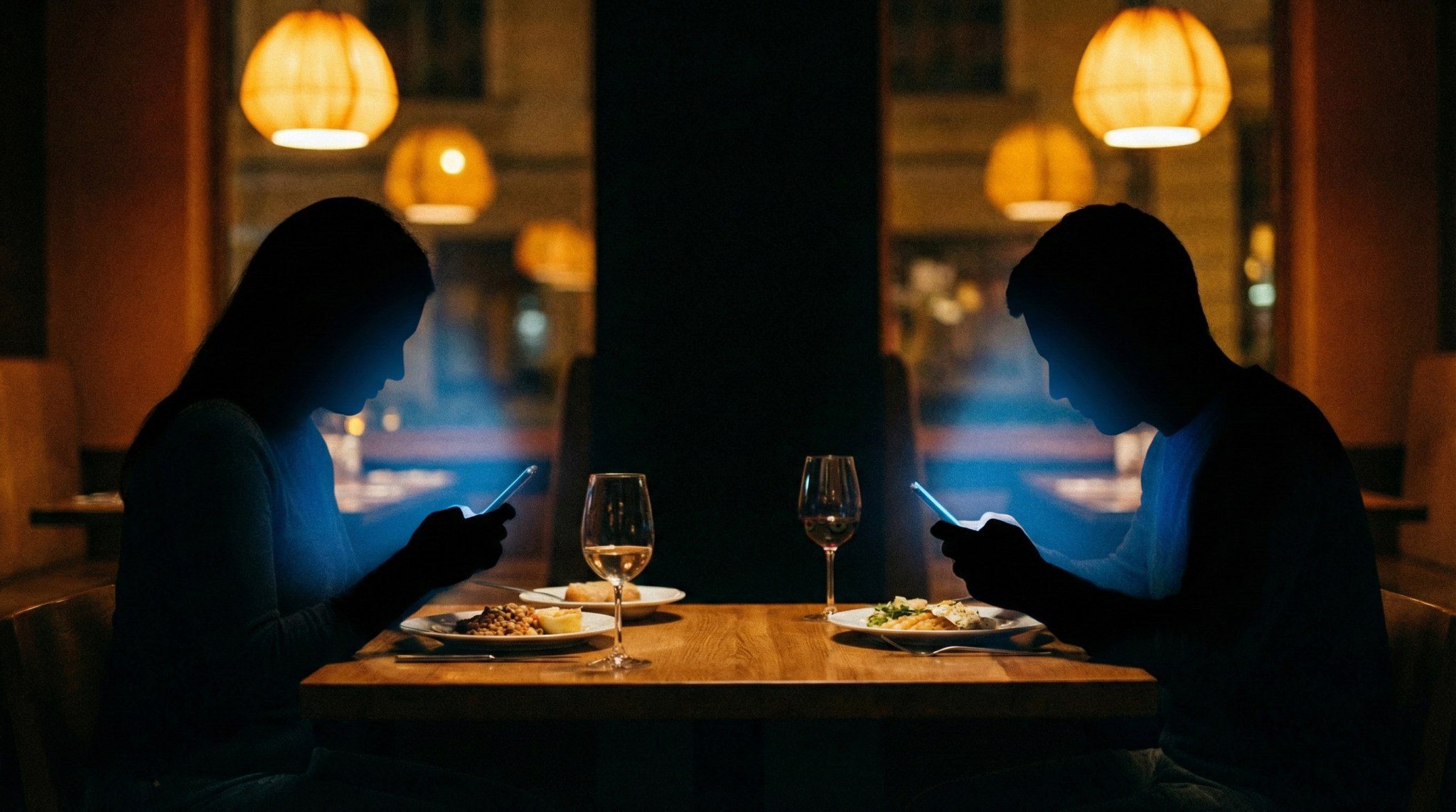 Bữa tối của sự im lặng: Khi màn hình hấp dẫn hơn người đối diện. tuanlionsg